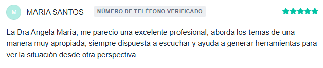 Testimonio 6 de paciente